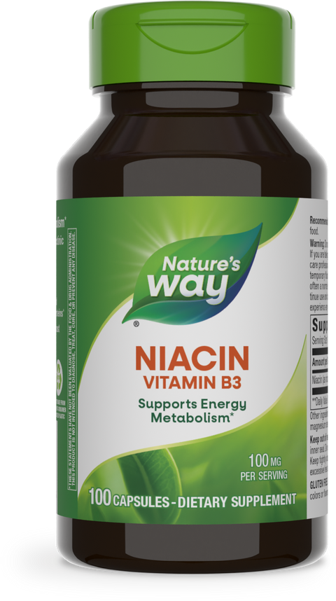 Niacin 100 mg 100 caps