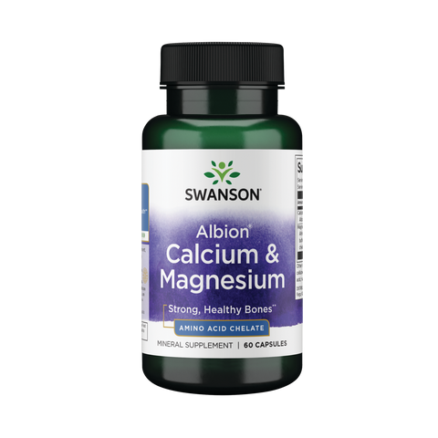 Albion Calcium & Magnesium 60 caps