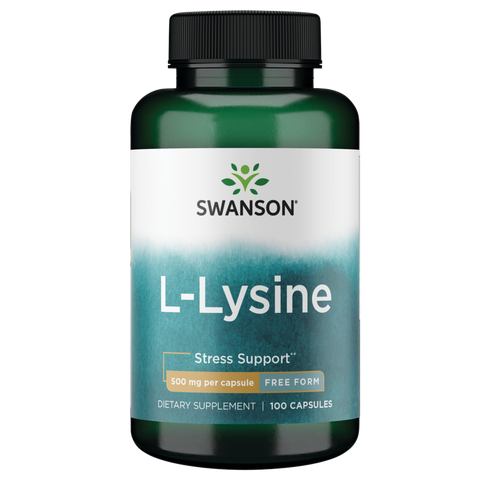 L-Lysine - Free Form 500 mg 100 caps