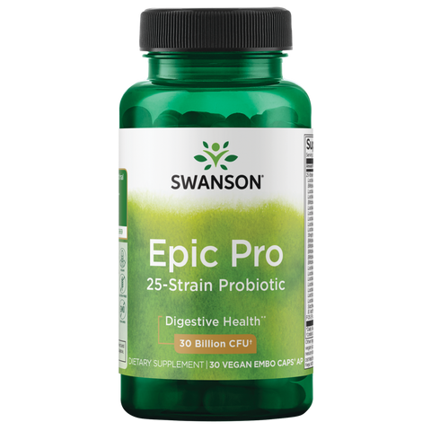 Epic Pro 25-Strain Probiotic 30 Billion Cfu 30 veg Drcaps