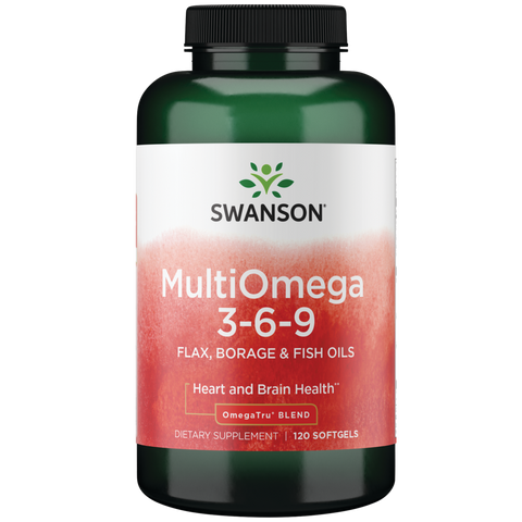 Multiomega 3-6-9 (Flax. Borage. Fish) 120 sgel