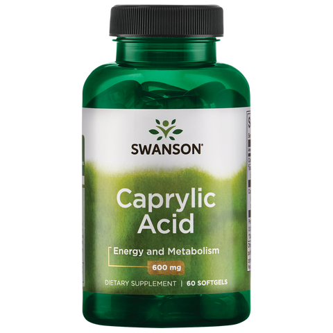 Caprylic Acid 600 mg 60 sgel