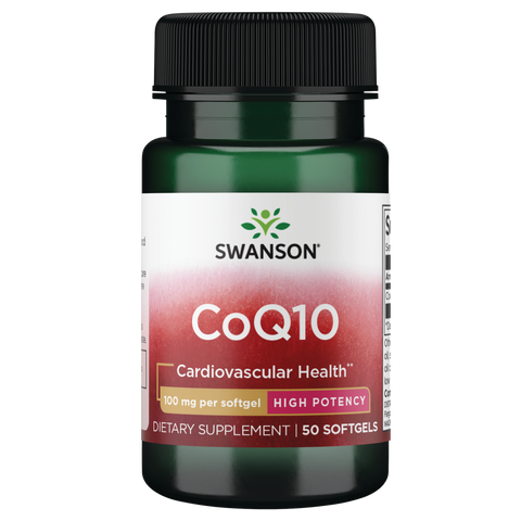 Coq10 - High Potency 100 mg 50 sgel