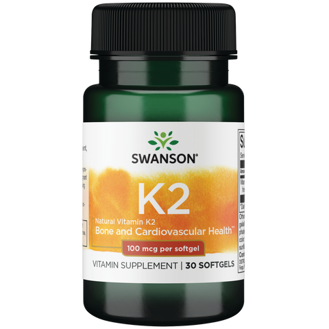 Vitamin K2 - Natural 100 mcg 30 sgel